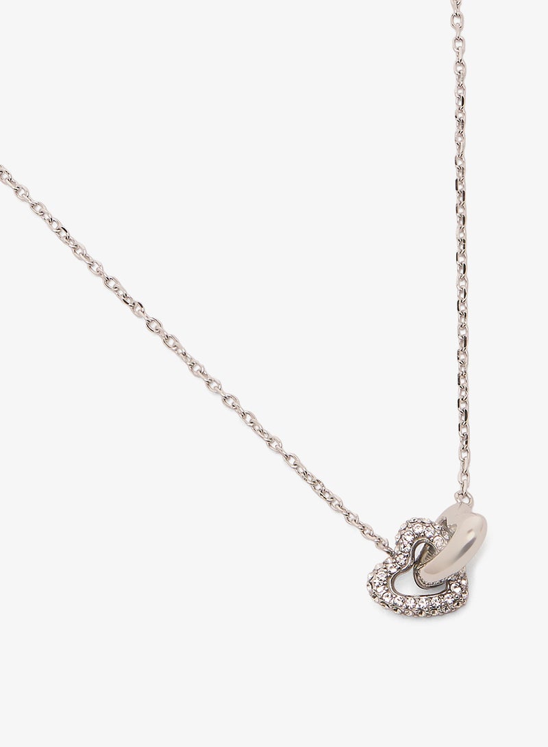 جس قلادة وأقراط على شكل قلب - Image 3